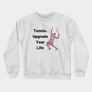 US Open Tennis USA Flag Silhouette Crewneck Sweatshirt